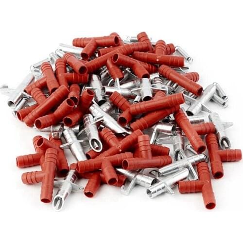 Hot XD-100Pcs Automatic Feeder Water Pacifier Is Suitable for Rodents Rat Rabbit Bird Farm Animal Supplies