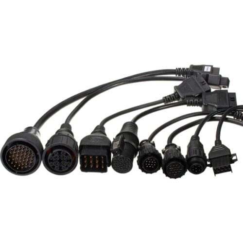 8x truck Cables for cdp OBD 2 OBDII obd2 obd Diagnostic Tool Adapter Pack For Truck CDP Set for delphis for autocome test tool