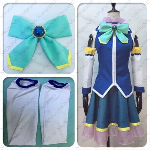 Kono Subarashii Sekai ni Shukufuku Wo Cosplay KonoSuba Aqua Akua Costume Tailor Made