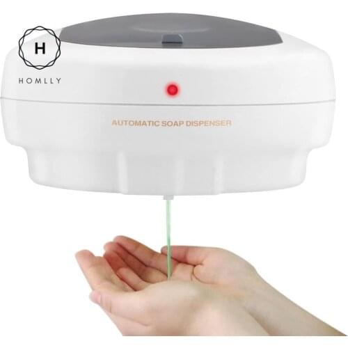 Homlly Wall-Mounted Automatic Touchless Alcohol Soap Dispenser (500ml)