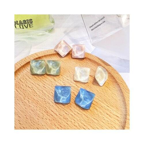 New fashion Retro round triangle square earrings For Women girl Accessories jewelry