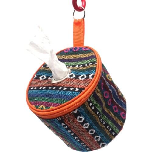 Camping Tent Folding Toilet Paper Hanging Holder Roll Case Storage Box Bag Outdoor Camping Hiking Picnic Tents Accessories