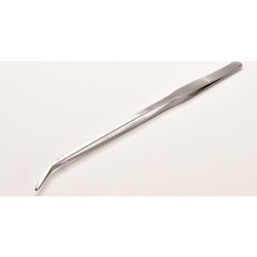 27cm Aquarium Fish Tank Live Plant Long Curved Stainless Steel Tweezer Clip Aquarium Plant Reef Tank Tweezer Clip Scissor