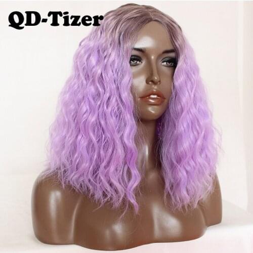 QD-Tizer Black Wigs