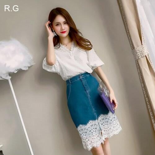 ROCICIE GELA Summer Skirt Suits