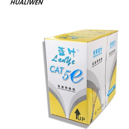 Cat 5e Network Cable 0.5 Pure Copper 8-core Network Cable All Copper Engineering Dedicated Network Cable