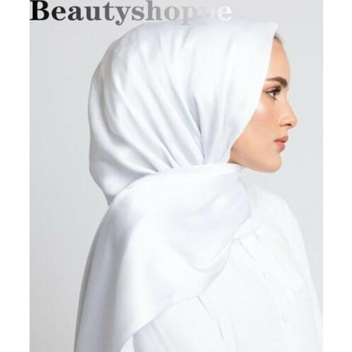 100% Real Silk Scarf Women Thin Pure Color Silk Shawls Wraps for Ladies Solid Neckerchief Silk Scarf Foulard Femme