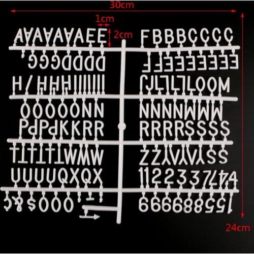 Characters For Felt Letter Board 290 Piece Numbers For Changeable Letter Board