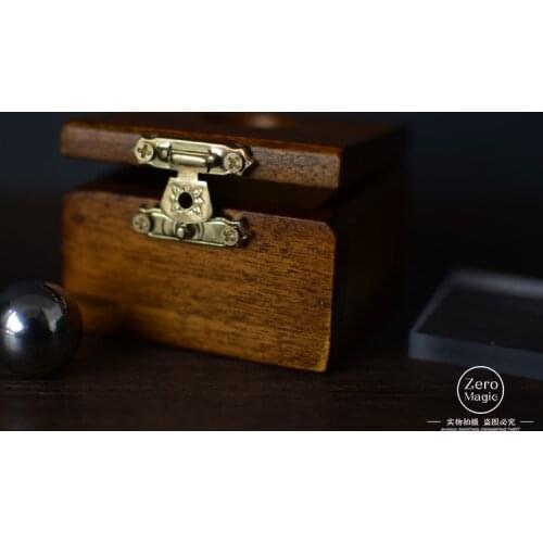 Steel Ball Thru Glass Magic tricks magic props mentalism magic close up magic gimmicks