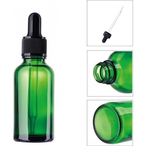 30ML /60ML Essential Oil Perfumes Glass Bottles With Glass Dropper Travel Dropper Liquid Pipette Bottle Refillable