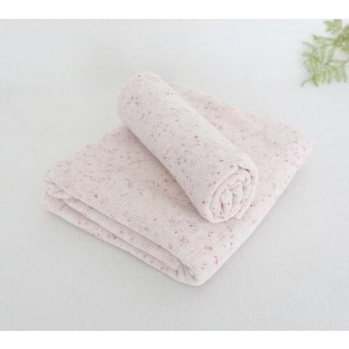 Dots Knit Stretch Wrap Newborn Beanbag Posing Backdrop Set Baby Basket stuffer Swaddle Sweater Blanket Wrap Photography props