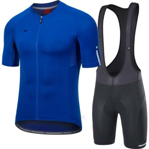 Santic Cycling Suits Cyling Jersey Bib Shorts MTB Sets Bicycle Clothes Riding Summer Bike Clothing Set Multiple Colors