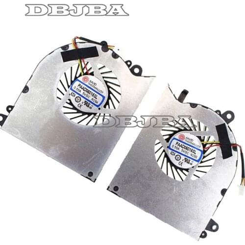 Fan For MSI GS60 Cooling Fan PAAD06015SL N293 N294 5V 0.55A CPU+GPU FAN