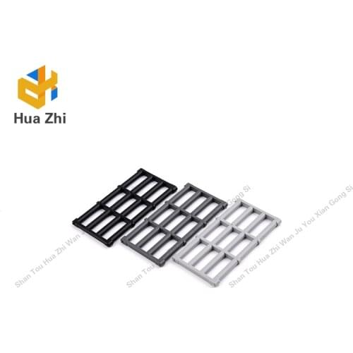 10PCS 92589 Door Grill 1 x 4 x 6Building Blocks Parts MOC DIY Education Build Toys Brick