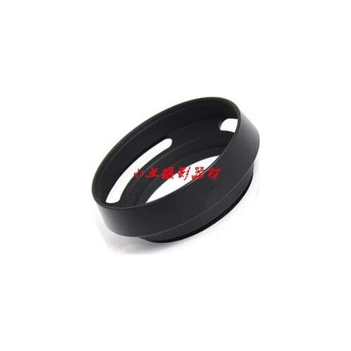 48mm Flower lens hood black metal for Canon QL17 G3, QL17 GIII