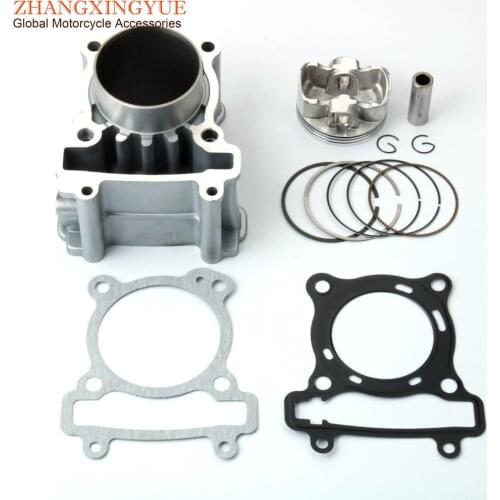 62mm Big Bore Racing Cylinder Kit for Yamaha LC135 Spark135 Jupiter MX Sniper 135 Crypton X Vixion150 FZ150 4-Stroke