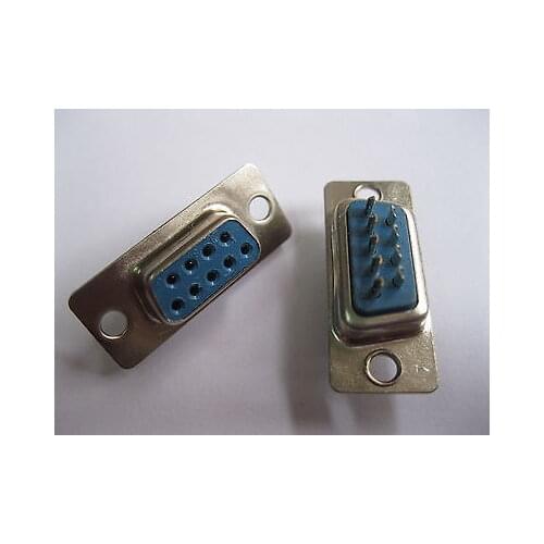 8 pcs D-Sub 9 PIN Female Solder Connector for PC Use