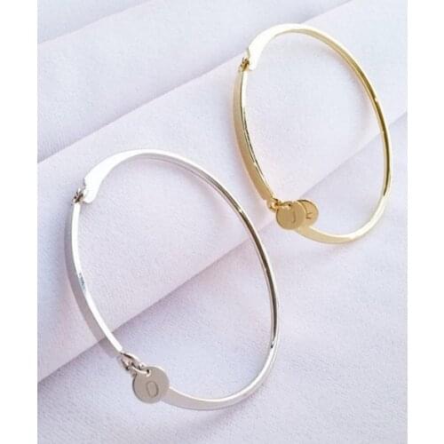 925 STERLING SILVER HARFLİ MEN WOMEN IMPRINT