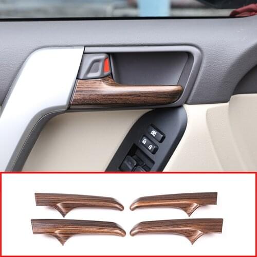 ABS Car Styling Interior Door Handle Trim for Toyota Land Cruiser Prado FJ150 150 2010-2019 Car Interior Accessories 3 Styles