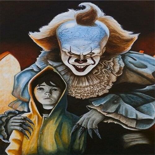 Diamond Painting Full Square Round Drill Fairy and Ghost 5D Daimond Embroidery Cross Stitch Kit Mosaic Rhinestone Wall Decor