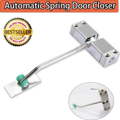 Automatic Door Closer Tainless Steel Adjust Automatic Spring Door Closer Door Closing Device