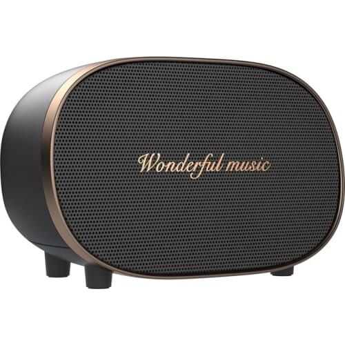 TWS Bluetooth Speaker V5.0 Wonderful Music Design Wireless Loudspeaker Bedside Stereo Speakers 1800mAh Portable Subwoofer