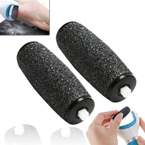 Hot sale 4Pcs/Set Extra Coarse Replacement Refillable Roller Heads for Pedicure Tools Coarse Easy to Use Refillable