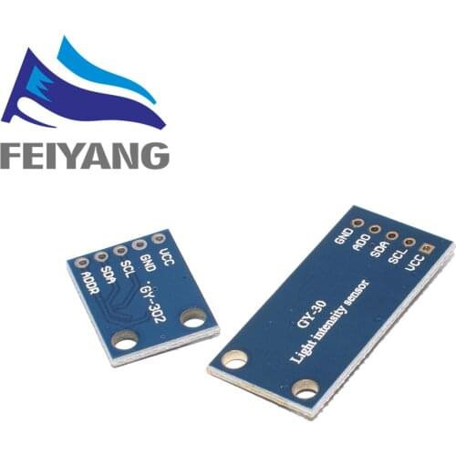 GY-302 GY-30 BH1750 BH1750FVI The digital optical intensity illumination sensor BH1750FVI of module for arduino 3V-5V