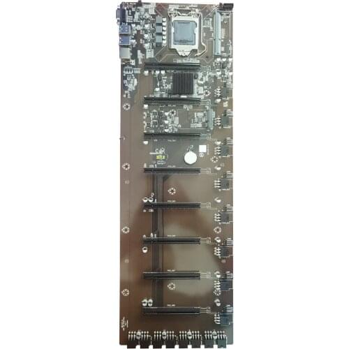 B75 Mining Board Motherboard Support DDR3 8g SATA3.0 USB3.0 PCIE 16X VGA LGA-1155 For Desktop Computer
