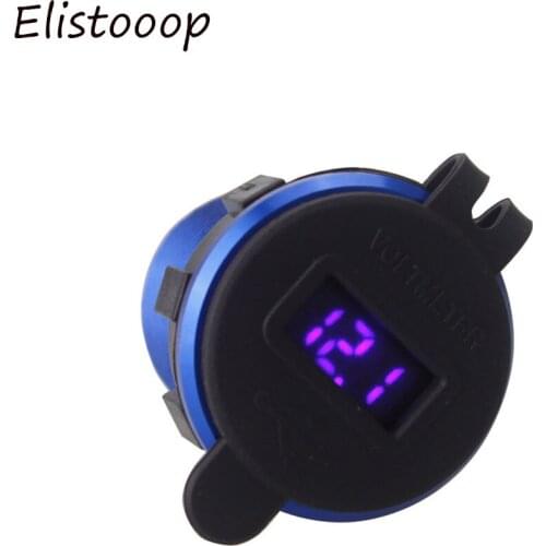 New Dual USB Charger QC3.0 Auto USB Charger Ports for Motorcycle Car Truck ATV Boat Cigarette lighter Socket 12-24V Power