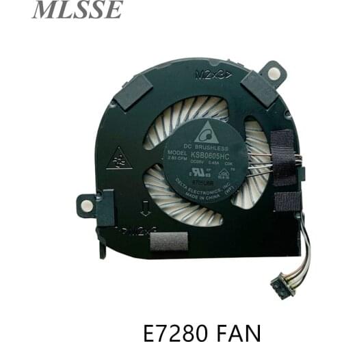 New Original For DELL Latitude E7280 CPU Cooling FAN Cooler KSB0605HC Fast Ship