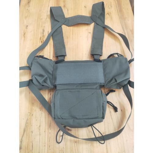 NEW STYLE Tactical High-end Version SS Micro Fight Chassis MK4 Chest Rig Set Rangers green