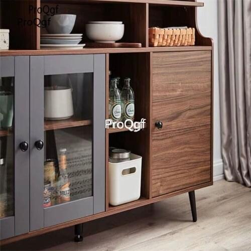 Prodgf 1 Set 140cm length Wood Corner Cabinet