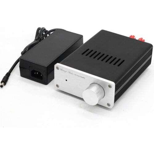 QF600D 600W 2-channel stereo audio amplifier TAS5630 AD827 digital amplifier With DC24V 6A power adapter