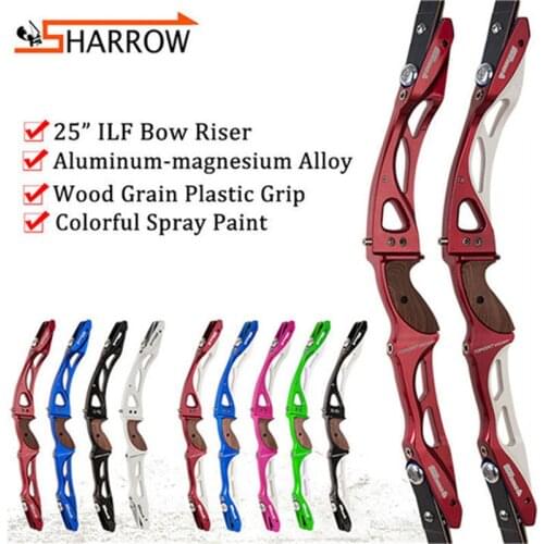 25inch ILF Bow Rsier Archery Comprtition Aluminum-magnesium Alloy Bow Handle Recurve Bow Shooting Hunting Sports Accessories