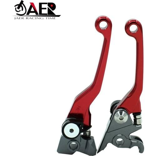 JAER Motorcycle Billet Pivot Brake Clutch Levers For Yamaha WR250R WR250X 2007-2017 XT250X 2006-2017 TTR250 1993-1997