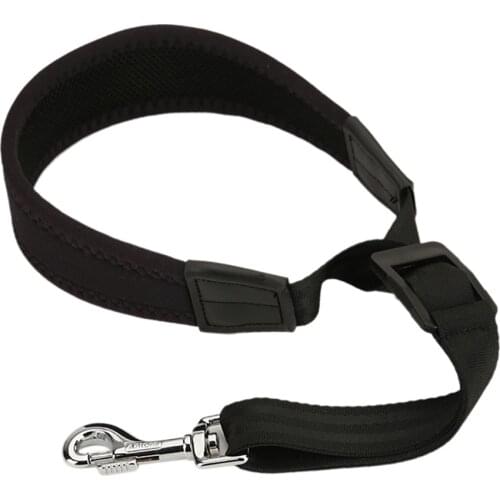 Saxophone Sax Padded Neck Strap for Alto Tenor Soprano with Hook Clasp