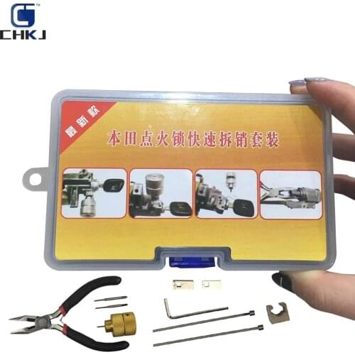 CHKJ Car Ignition Cancellation Lock Removal Pin Locksmith Repair Tool For Honda Auto Lock Disassembly Tool Free Shipping