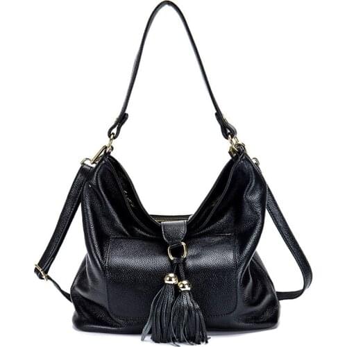 Women Handbag Large Capacity Shoulder Bags Genuine Leather Female Messenger Bags Casual Tote Bag Lady Crossbody Shopping Bag