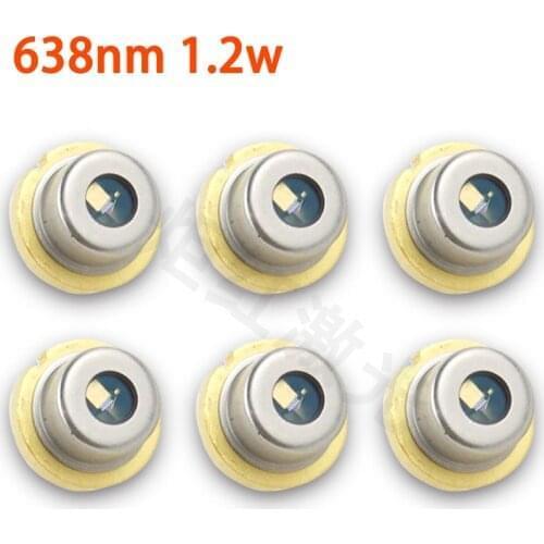 USHIO HL63283HD 9mm 635nm 638nm 1.2W CW 1.5W Pulse Laser Diode / Single Emitter