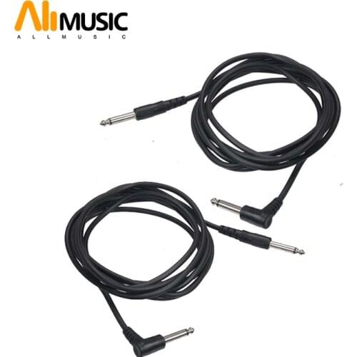 2pcs/lot 3M Guitar Amp Cable 6.35mm 1/4" Jack Lead