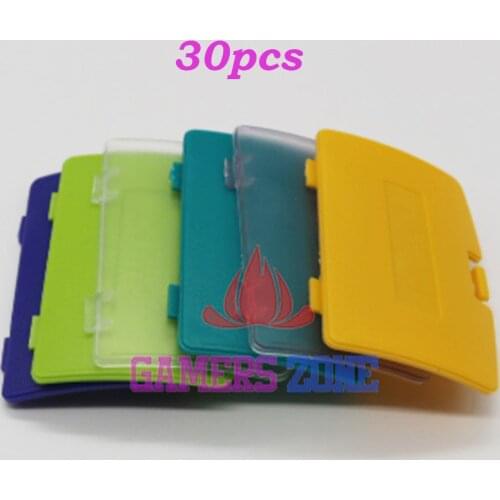 30pcs For GBC Battery Cover for Gameboy Color Battery Cover Replacement Door Mix Colors