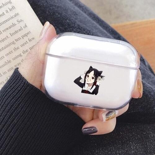 Kaguya Sama Love is war Cover For AirPods Pro 3 Air Pods Case Earphone Accessories TPU Protector Airpods3 Case