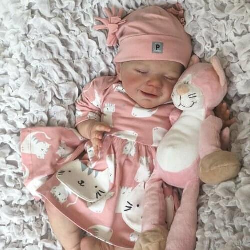 Hoomai Newborn Sleeping Baby Doll 20 Inches Reborn Toddle Gift Toy For Children baby doll toys