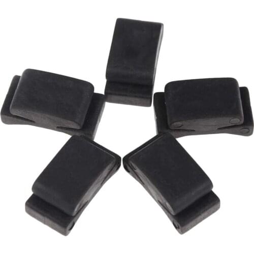 Pack of 5 Lightweight Comfortable Guitar Plectrum Storage Case Pick Holder