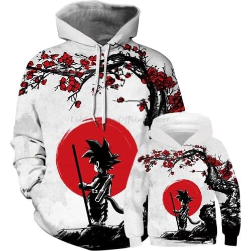 New Cartoon 3D Print Family Matching Outfits Childrens Pullovers Jackets For Dad Mom And Kids Family Look Mother Son Outfits