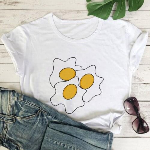 2021 New Ladies Basic Tees Summer Korean Style Loose Short Sleeve Lady Clothing Loose Short-Sleeved Printing T-shirt