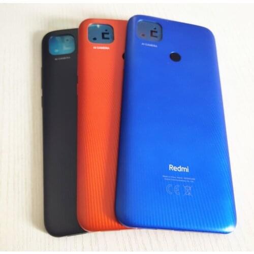 Original For Xiaomi Redmi 9C Back Battery Cover Rear Housing Door Case Replacement Parts