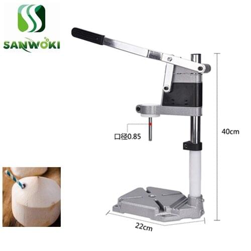 Manual coconut opening tool young coconut hole opener coconut king punching machine hairy coconut puncher old coconut opener