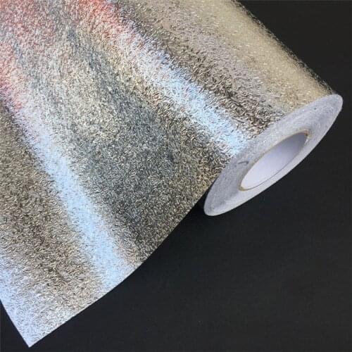 New 5 m cabinet aluminum foil tin foil self-adhesive waterproof and oil-proof furniture renovation stickers kitchen drawer mat